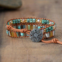 Thumbnail for Happy Stones Africa Turquoise Wrap Bracelet-Your Soul Place