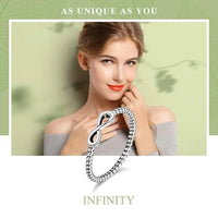 Thumbnail for Dainty Sterling Silver Infinity Ring-Your Soul Place