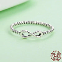 Thumbnail for Dainty Sterling Silver Infinity Ring-Your Soul Place