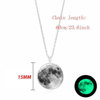 Thumbnail for Dark Side of The Moon Necklace - Your Soul Place