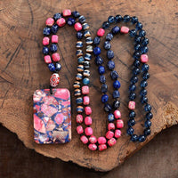 Thumbnail for Alluring Living Imperial Jasper Beaded Necklace-Your Soul Place
