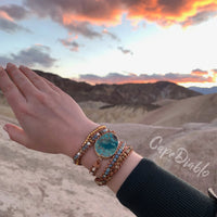 Thumbnail for Blue Earth Jasper Stone Bracelet-Your Soul Place