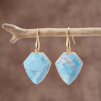 Thumbnail for Blue Sky Turquoise Earrings-Your Soul Place