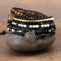 Thumbnail for The Tiger’s Eye Wealth Wrap Bracelet-Your Soul Place