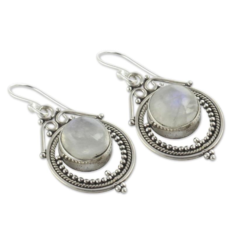 Timeless Beauty Moonstone Earrings-Your Soul Place