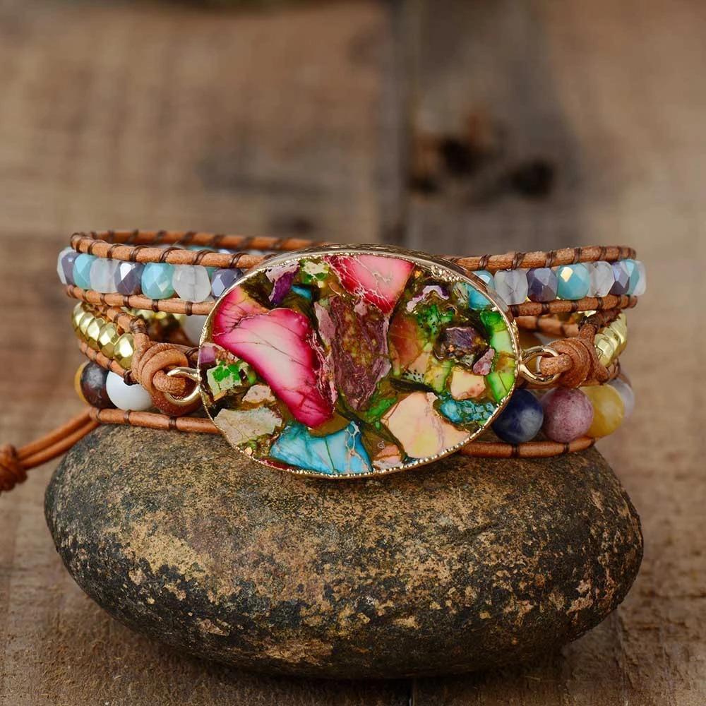 Warrior Goddess Wrap Bracelet-Your Soul Place