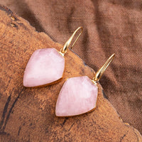 Thumbnail for Bright Shores Rose Quartz Earrings-Your Soul Place