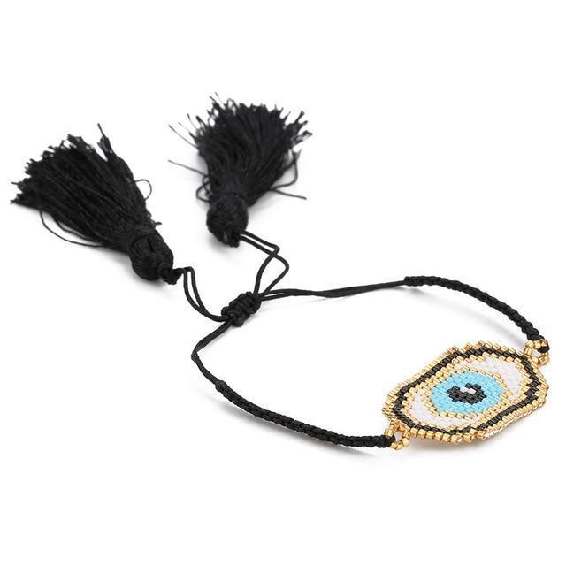 Evil Eye Miyuki Seed Beads Bracelet-Your Soul Place