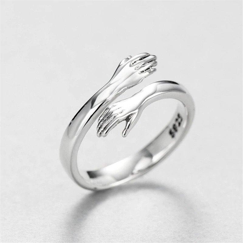 Sterling Silver Hug Ring-Your Soul Place