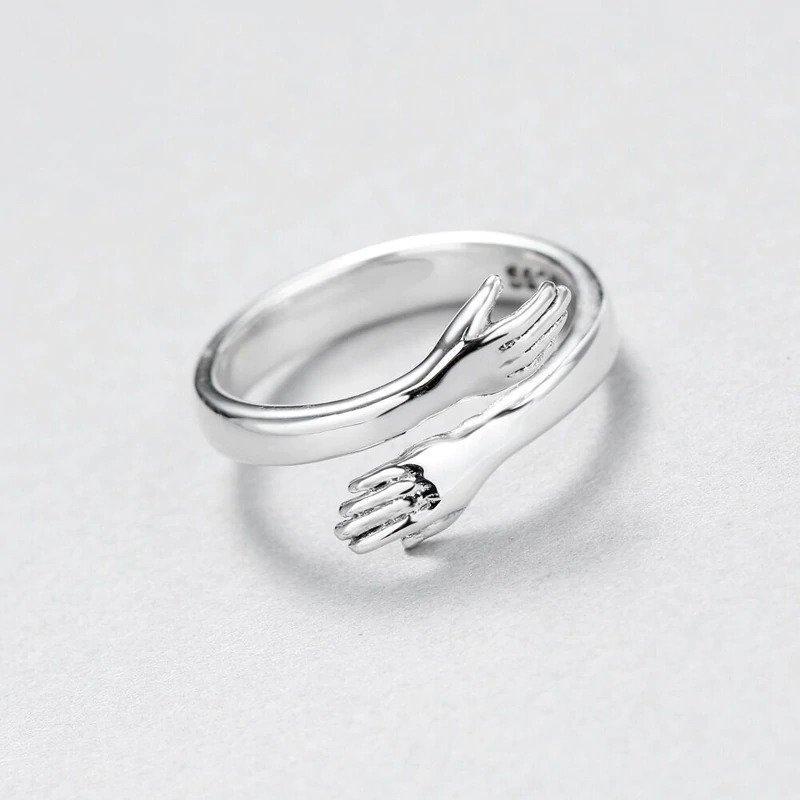 Sterling Silver Hug Ring-Your Soul Place