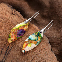 Thumbnail for Spring Jardin Jasper Drop Earrings-Your Soul Place