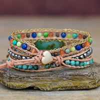 Thumbnail for Everlasting Love Jade Wrap Bracelet-Your Soul Place