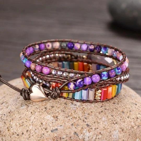 Liberal Amethyst Wrap Bracelet-Your Soul Place