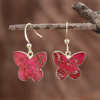 Thumbnail for Dance Of The Butterflies Jasper Drop Earrings-Your Soul Place
