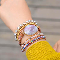Thumbnail for Tourmaline Handmade Wrap Bracelet-Your Soul Place