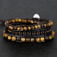 Thumbnail for Luxury Tiger Eye Beads Wrap Bracelet-Your Soul Place