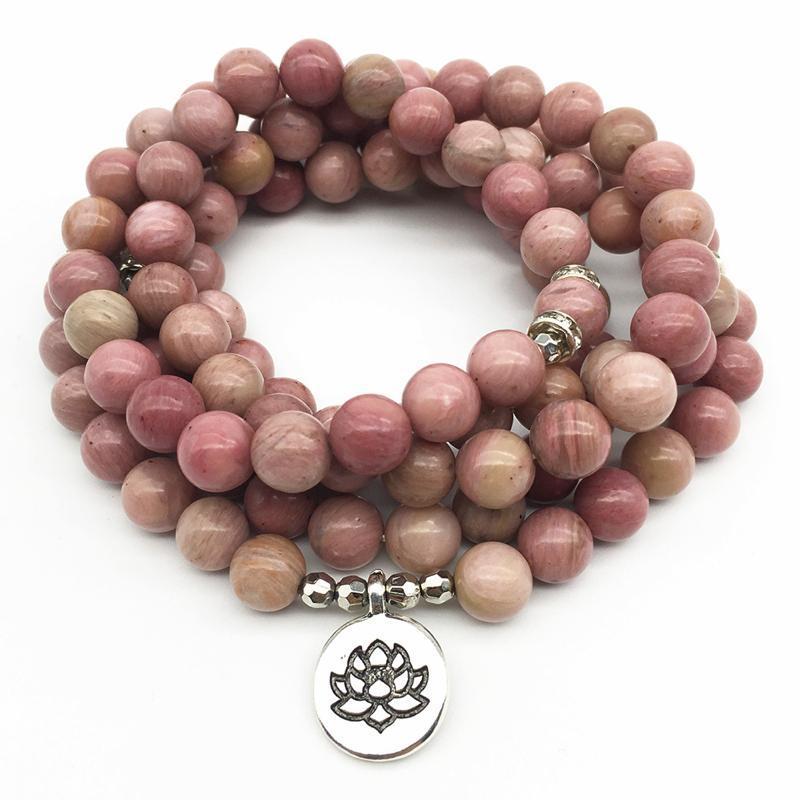 The Love Yourself Rhodonite Mala-Your Soul Place