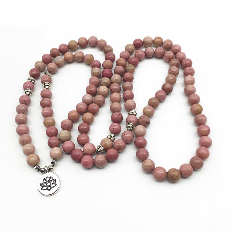 The Love Yourself Rhodonite Mala-Your Soul Place