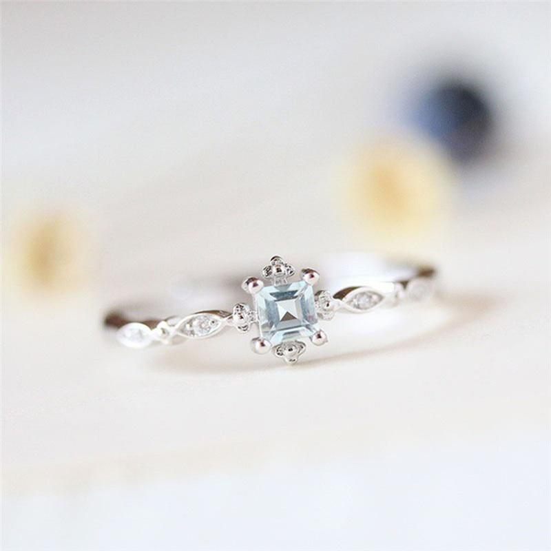 The Icy Sky Crystal Ring-Your Soul Place