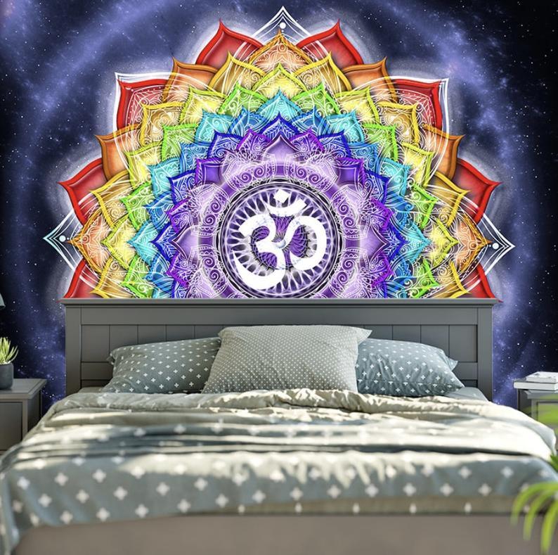 Om Mandala Tapestry-Your Soul Place