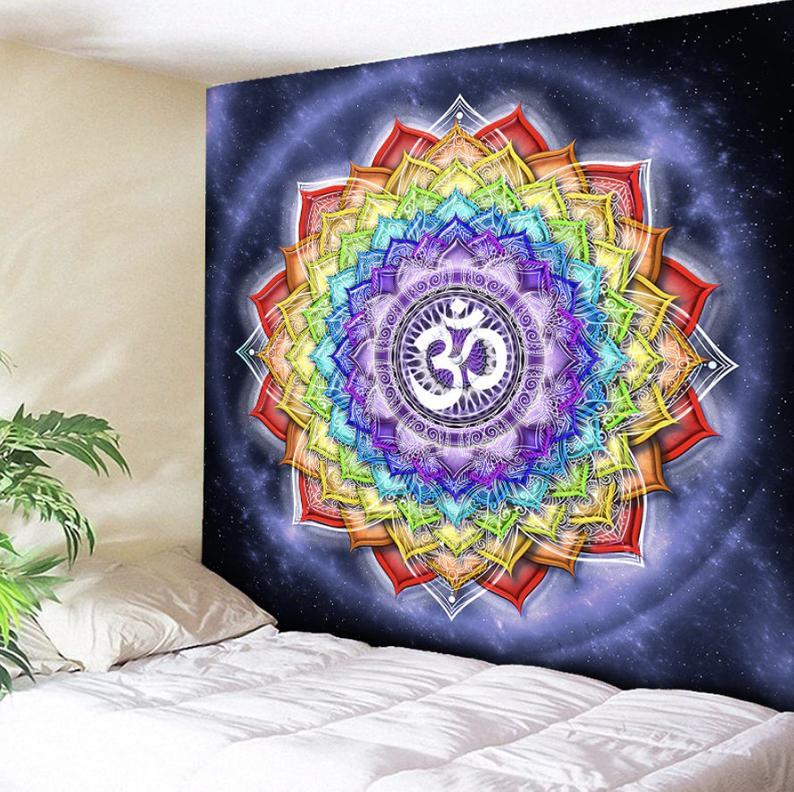 Om Mandala Tapestry-Your Soul Place