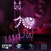 Thumbnail for Llama-zing LED Lamp-Your Soul Place