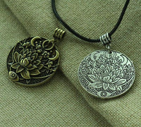 Thumbnail for Lotus Midnight Bloom Necklace-Your Soul Place