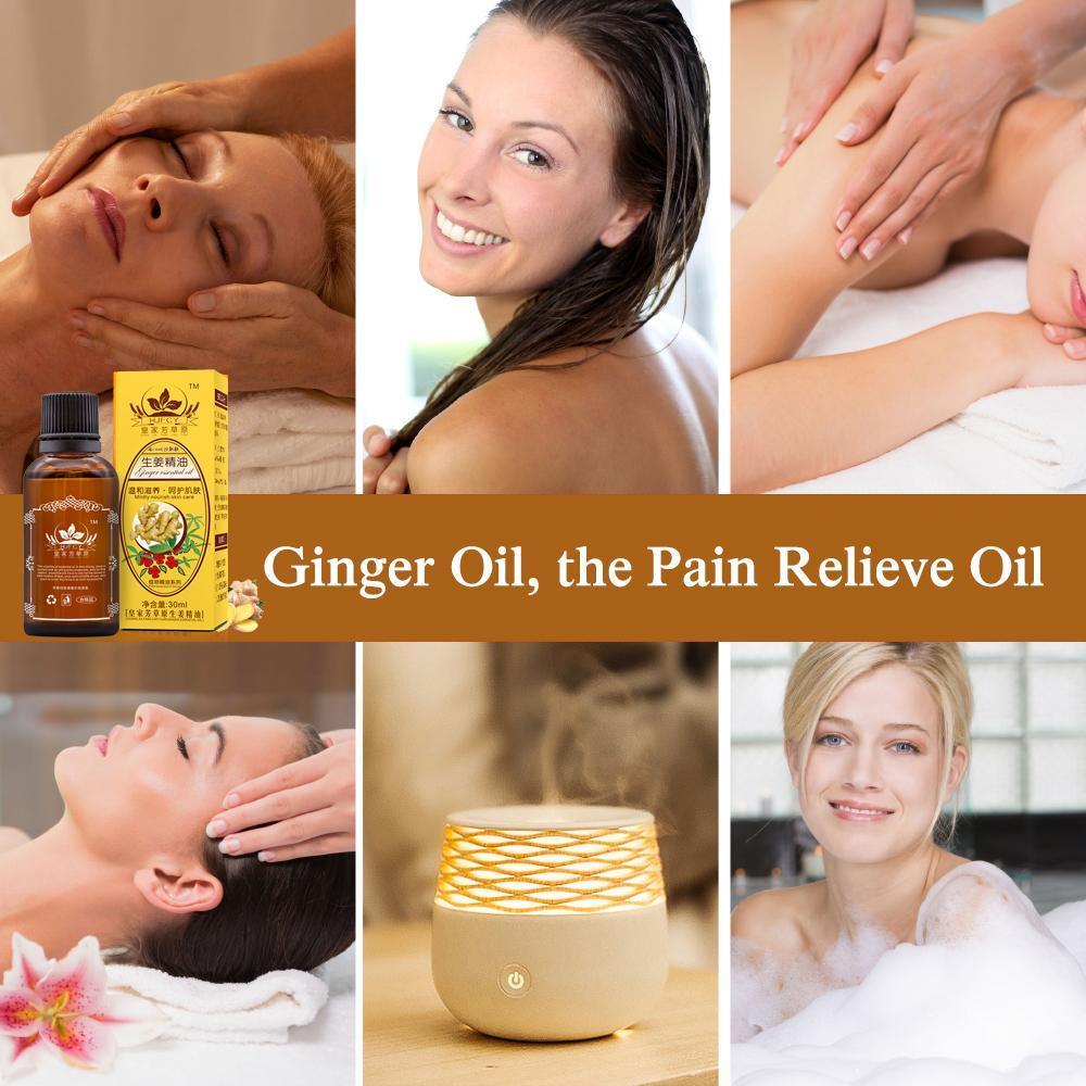 Lymphatic Drainage Ginger Massage Oil