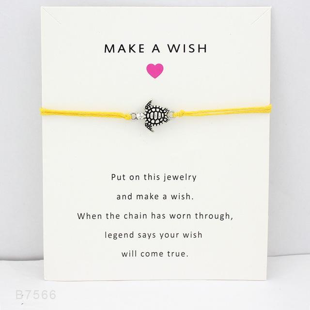 Make A Wish Turtle Bracelet