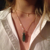 Thumbnail for Moon Child Crystal Necklace-Your Soul Place