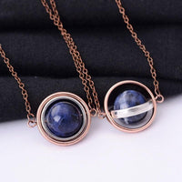 Thumbnail for Natural Stone Planets Necklace-Your Soul Place