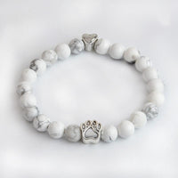 Thumbnail for Natural White Turquoise Chakra Bracelet for Pet Lovers-Your Soul Place
