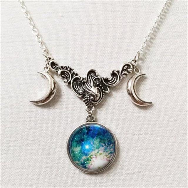 Celestial Moon Goddess Necklace - Your Soul Place