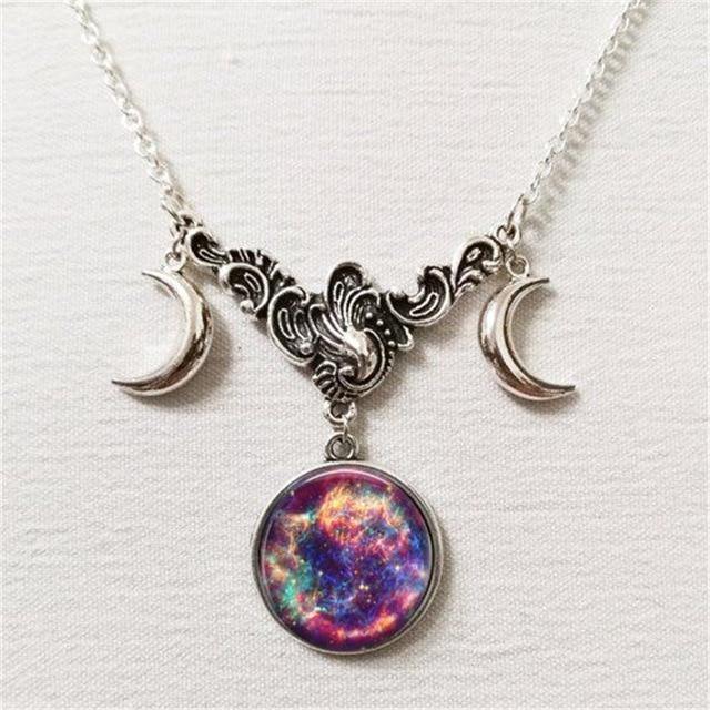 Celestial Moon Goddess Necklace - Your Soul Place