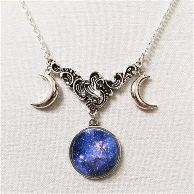 Celestial Moon Goddess Necklace - Your Soul Place