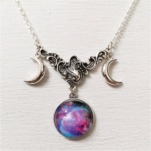 Celestial Moon Goddess Necklace-Your Soul Place