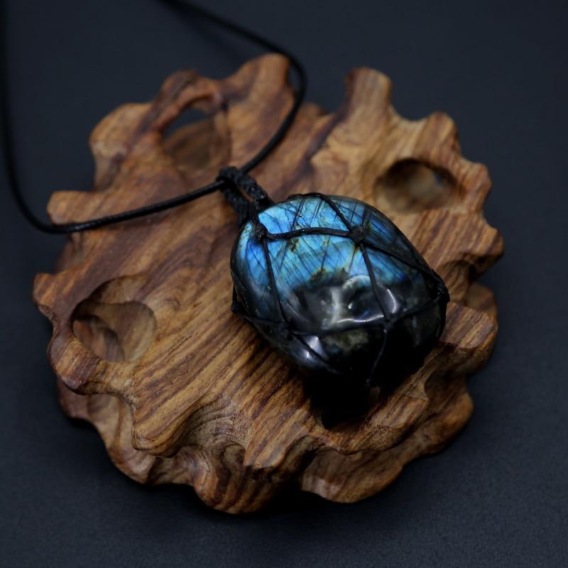 Dragon's Heart Labradorite Necklace-Your Soul Place
