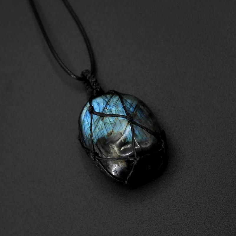 Dragon's Heart Labradorite Necklace-Your Soul Place