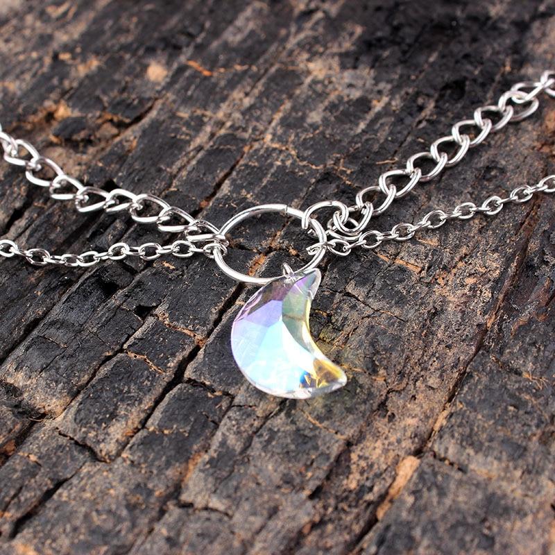 Enchanted Moon Layered Necklace-Your Soul Place