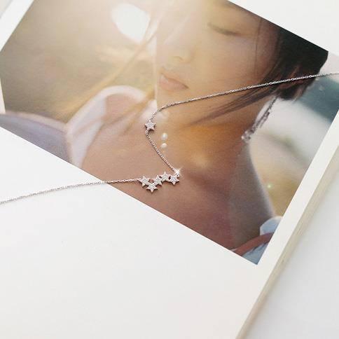 Stars Sterling Silver Necklace-Your Soul Place