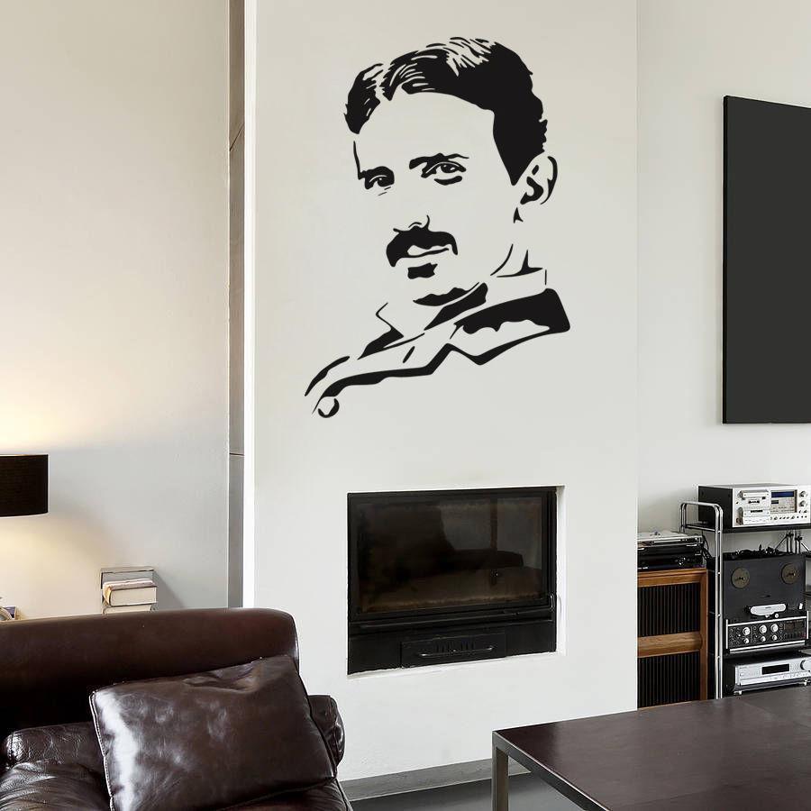 Nikola Tesla Wall Decal-Your Soul Place