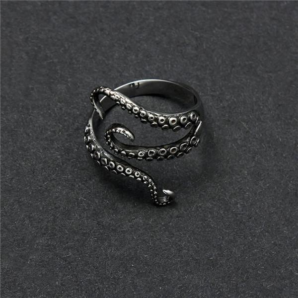 Gothic Style Octopus Wrap Ring-Your Soul Place