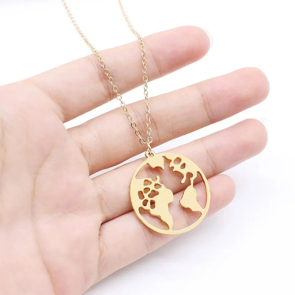 One World Wanderlust Necklace-Your Soul Place