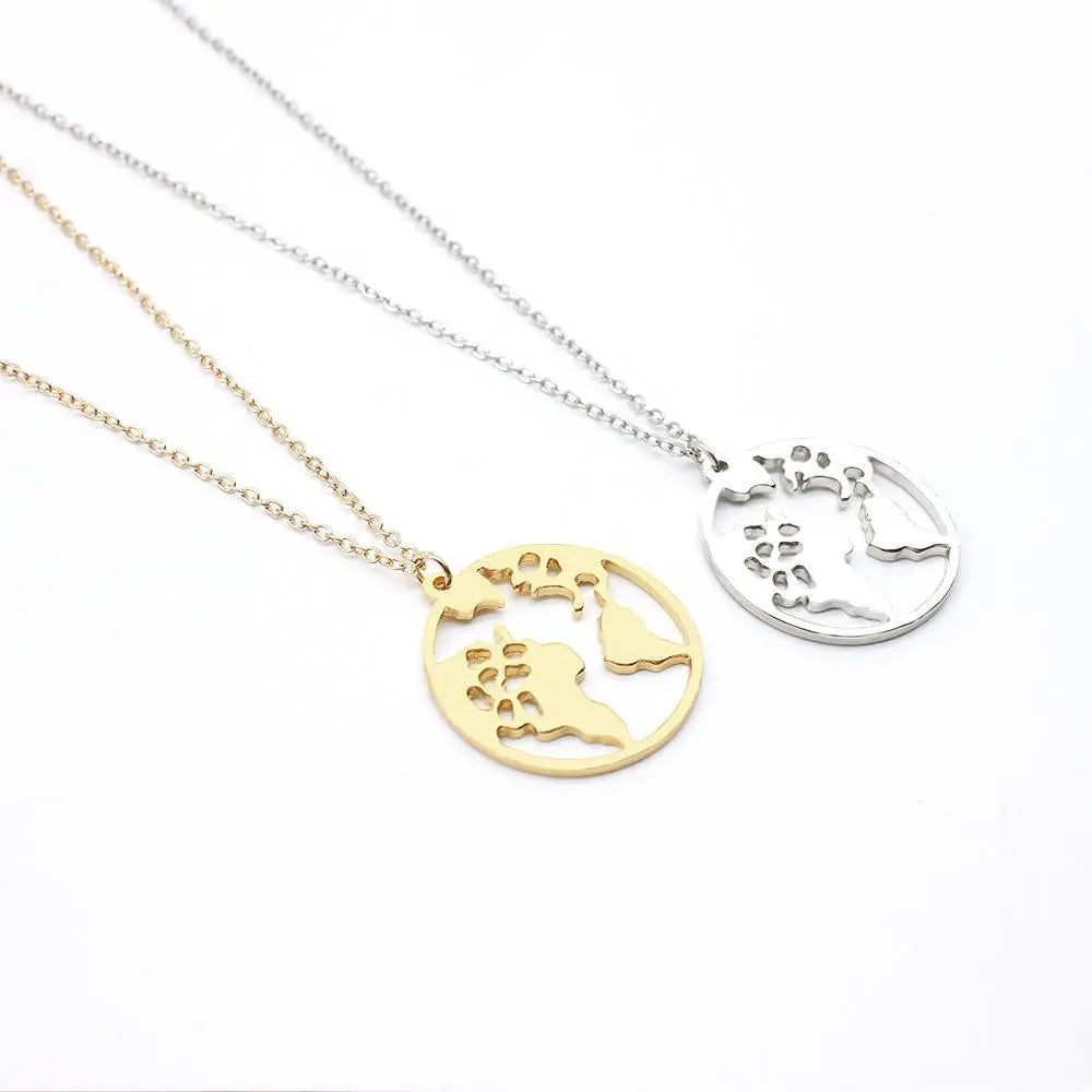 One World Wanderlust Necklace-Your Soul Place