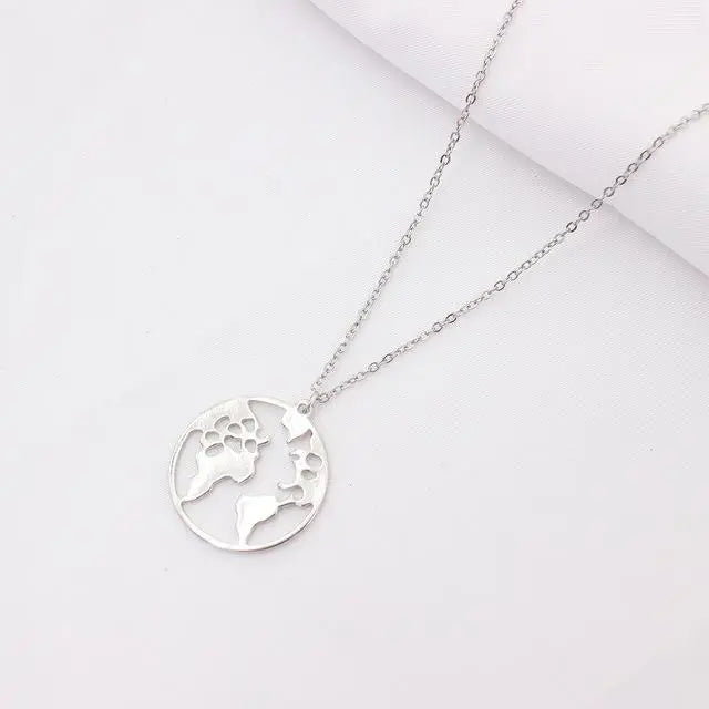 One World Wanderlust Necklace-Your Soul Place