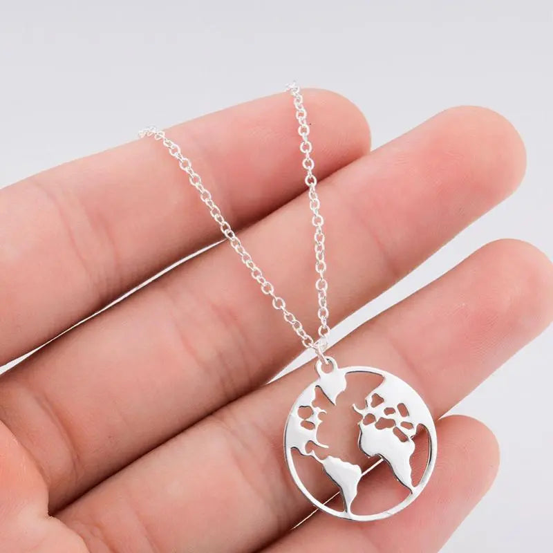 One World Wanderlust Necklace YourSoulPlace.com