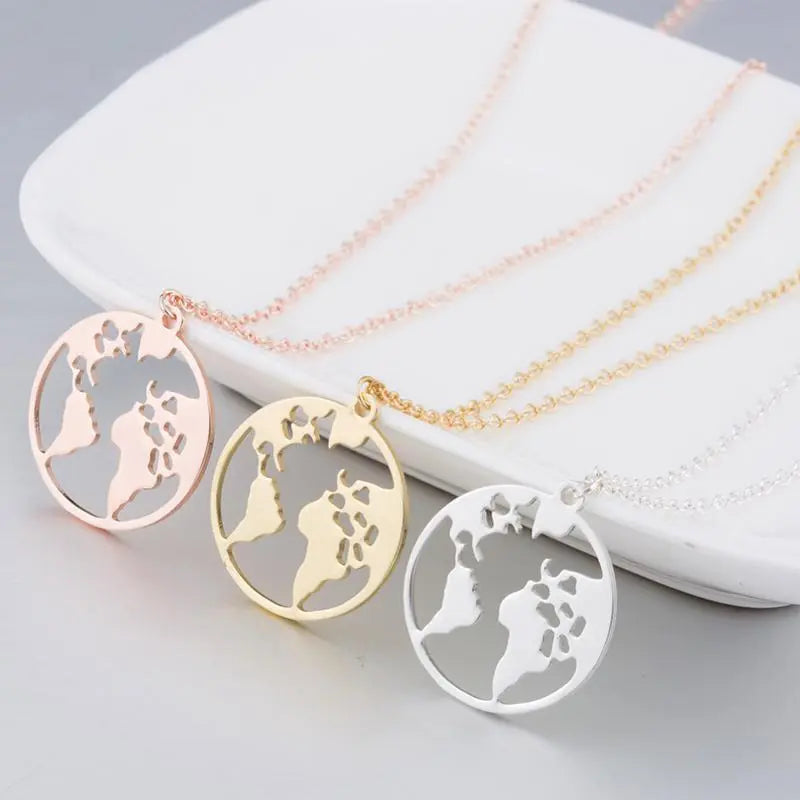 One World Wanderlust Necklace-Your Soul Place