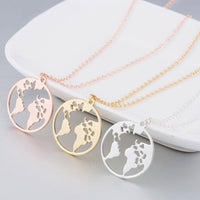 Thumbnail for One World Wanderlust Necklace-Your Soul Place