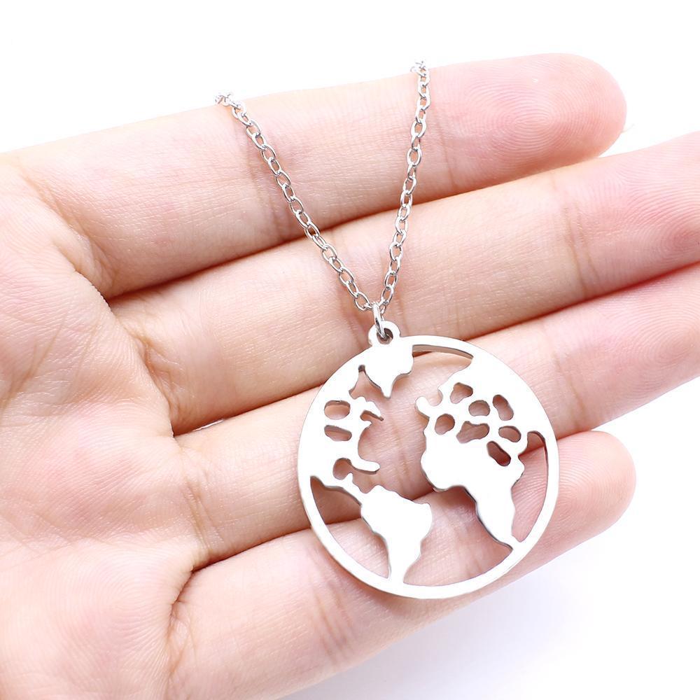 One World Wanderlust Necklace-Your Soul Place