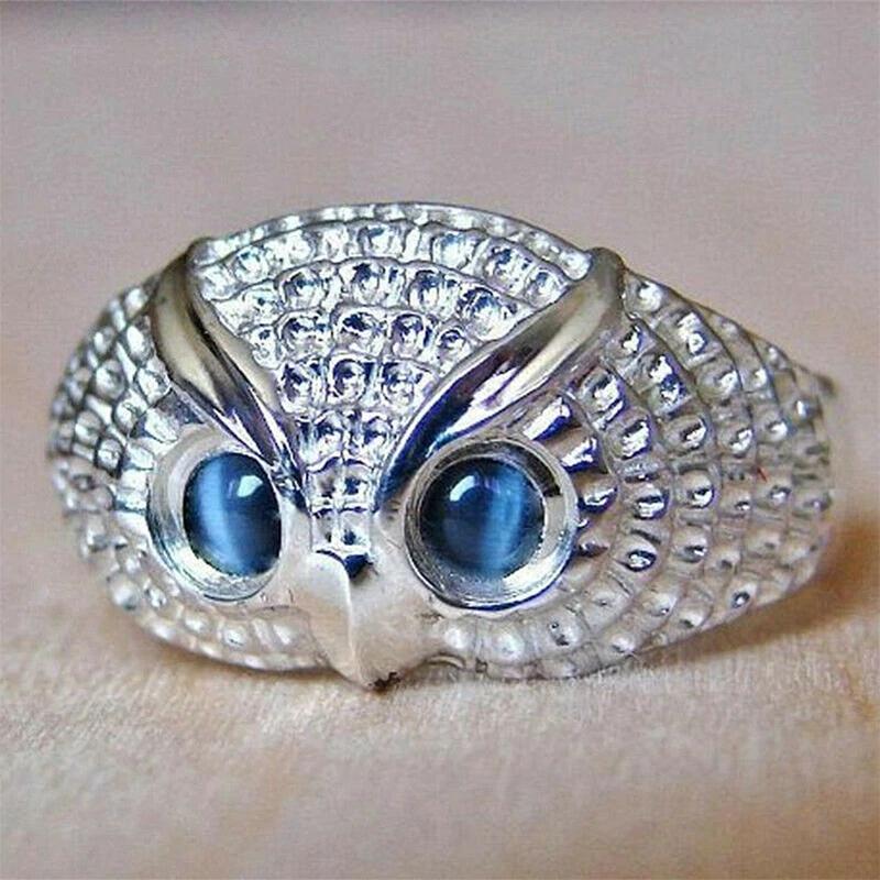Lovely Owl Crystal Ring-Your Soul Place